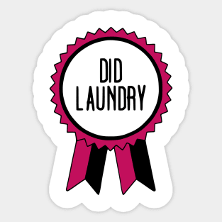 Did Laundry - Adulting Award Sticker